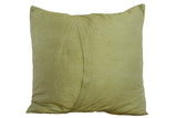 Green Art Silk Pillow Cover