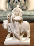 Marble Lord Krishna Statue