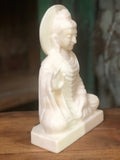 Marble Sitting Buddha Statue