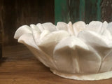 White Marble Lotus Marble Plates