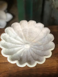 White Marble Lotus Marble Plates