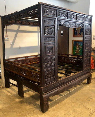 Vintage Wedding Bed