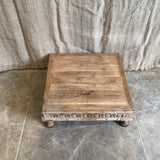 Vintage Carved Wood Bajot