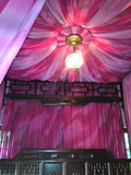 Custom designed drapery available. Free estimates.