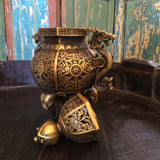 Chinese Brass Hexagonal incense burner