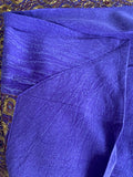 Purple and gold Indian  Bedspread