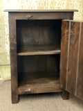 Hand carved Bedside Nightstand