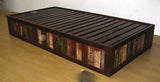 wooden sofa