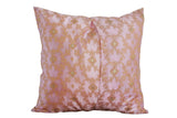 Pink and Gold Kela Sari Pillow Cover
