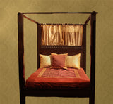 Indian Four Poster Canopy Bed