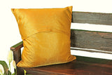 Yellow Gold Raj Style Pillow Cover