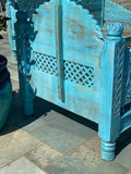 Turquoise Single arch Jhula Seating 30" x 30"