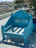 Turquoise Single arch Jhula Seating 30" x 30"