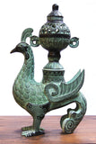 chaines Brass Patina Incense Holder