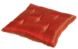 Red  raj Meditation Tufted Cushion