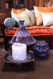 Moroccan Tajine in Blue