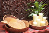 Indian Teak Bowls
