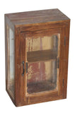 Vintage Glass Showcase Box