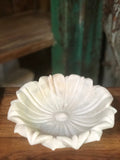 White Marble Lotus Marble Plates