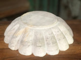 White Marble Lotus Marble Plates