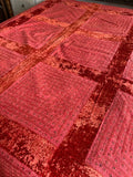 Indian vintage Velvet  Bedspread