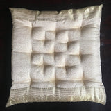 Cream raj chair cushion