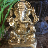 Brass Ganesha 5"