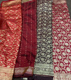 Indian Sari Fabric Set of 4