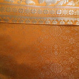 Indian sari pillows Cover Yellow Gold Raj
