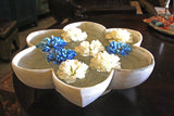 Carved Lotus Marble Bowl