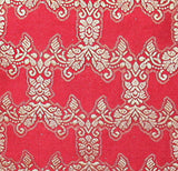 Red Sari Fatima Pillow Cover