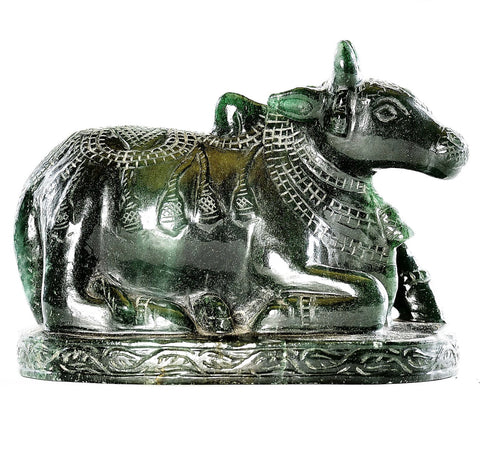 JADE NANDI HAND-CARVED 4"