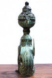 Brass Patina Incense Holder