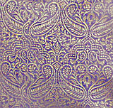 Light purple Paisley Sari Pillow Cover