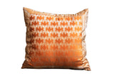 Indian Fabric Gold Fatima Pillow Cover on sale