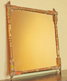Mirror made from Vintage Railing Spindles