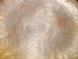 Carved Brass Bowl ( Urli ) 16"