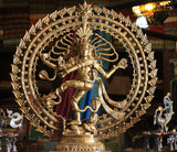 Brass Nataraj statue