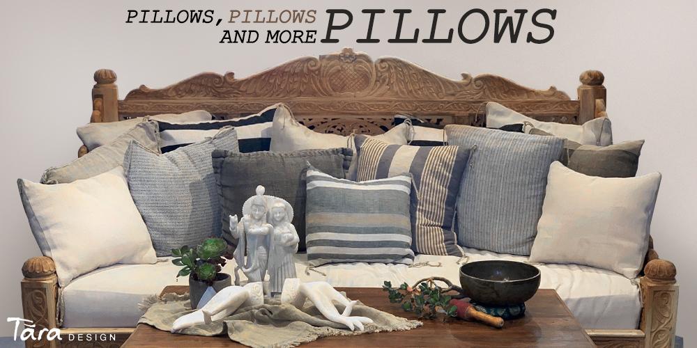 pillows and bedding